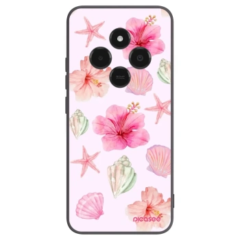 Picasee Xiaomi Poco C75 Hülle - Schwarzes Silikon - Blush Lagoon