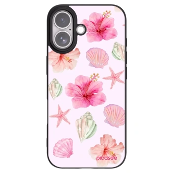 Picasee Apple iPhone 17 Hülle - Schwarzes Silikon - Blush Lagoon