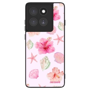 Hülle für Motorola Edge 60 Pro - Blush Lagoon