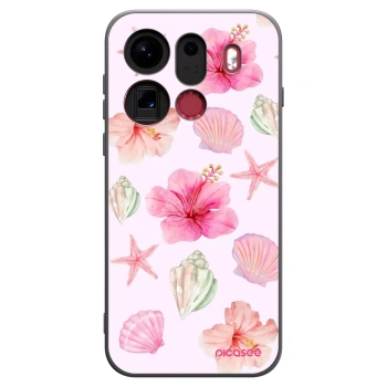 Picasee OPPO Find X9 Pro Hülle - Schwarzes Silikon - Blush Lagoon