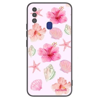 Hülle für Samsung Galaxy M21 M215F - Blush Lagoon
