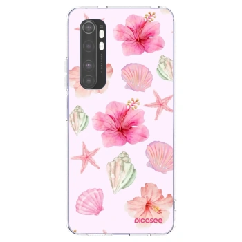 Picasee Xiaomi Mi Note 10 Lite Hülle - Transparentes Silikon - Blush Lagoon