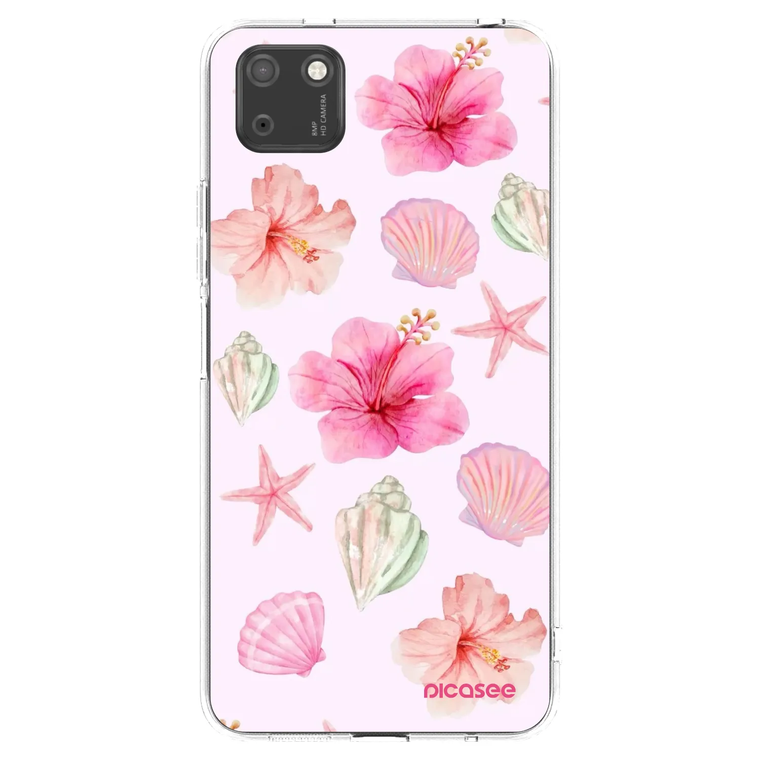 Picasee Huawei Y5P Hülle - Transparentes Silikon - Blush Lagoon