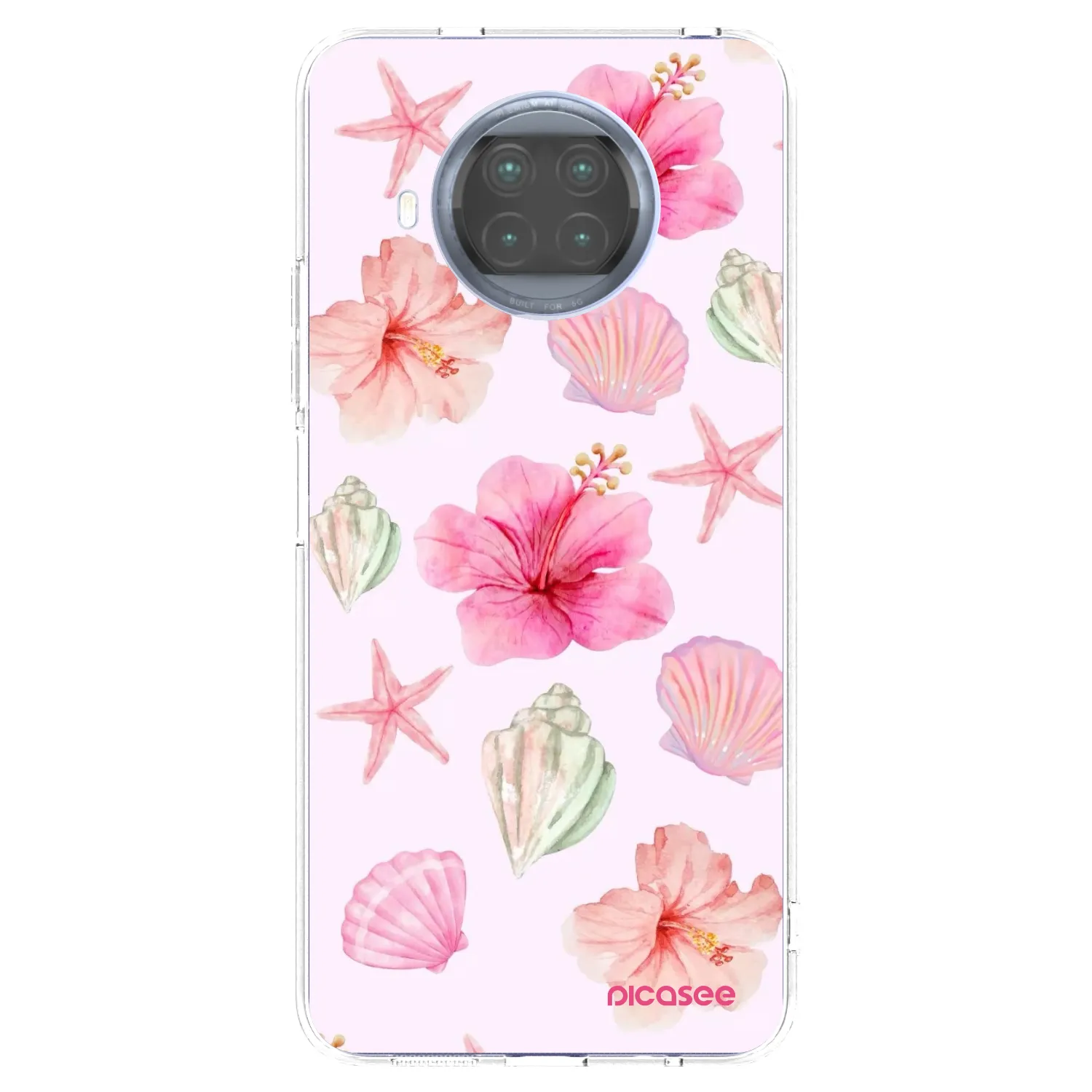 Picasee Xiaomi Mi 10T Lite Hülle - Transparentes Silikon - Blush Lagoon