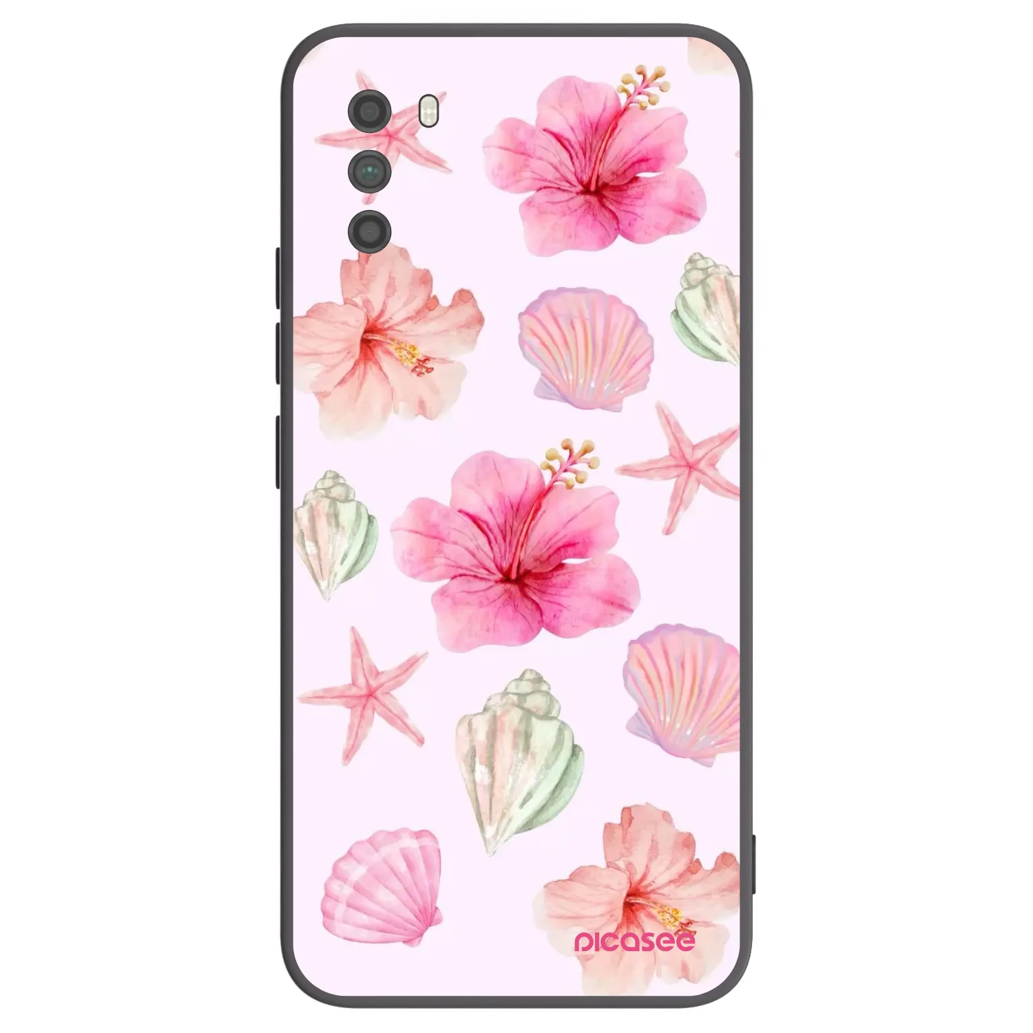 Picasee Xiaomi Poco M3 Hülle - Schwarzes Silikon - Blush Lagoon
