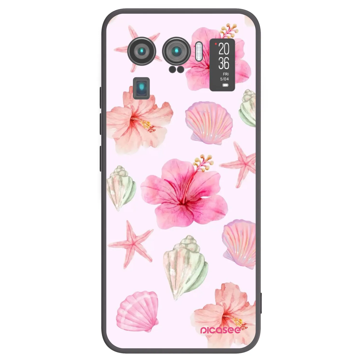 Picasee Xiaomi Mi 11 Ultra Hülle - Schwarzes Silikon - Blush Lagoon