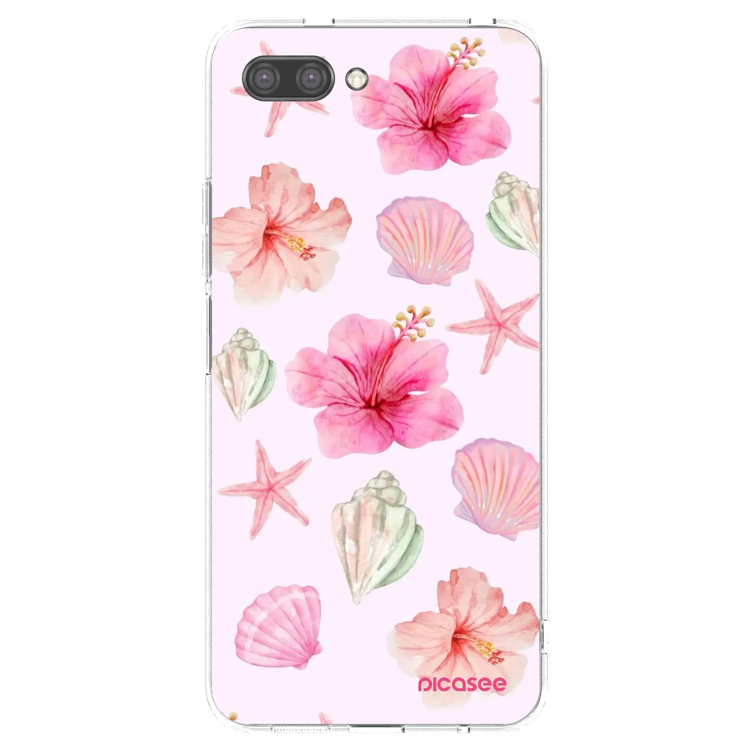 Picasee Honor 10 Hülle - Transparentes Silikon - Blush Lagoon