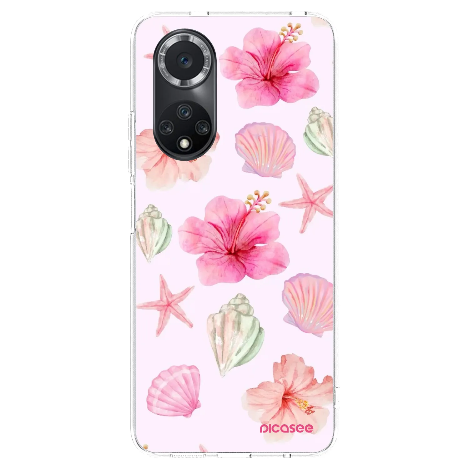 Picasee Huawei Nova 9 SE Hülle - Transparentes Silikon - Blush Lagoon