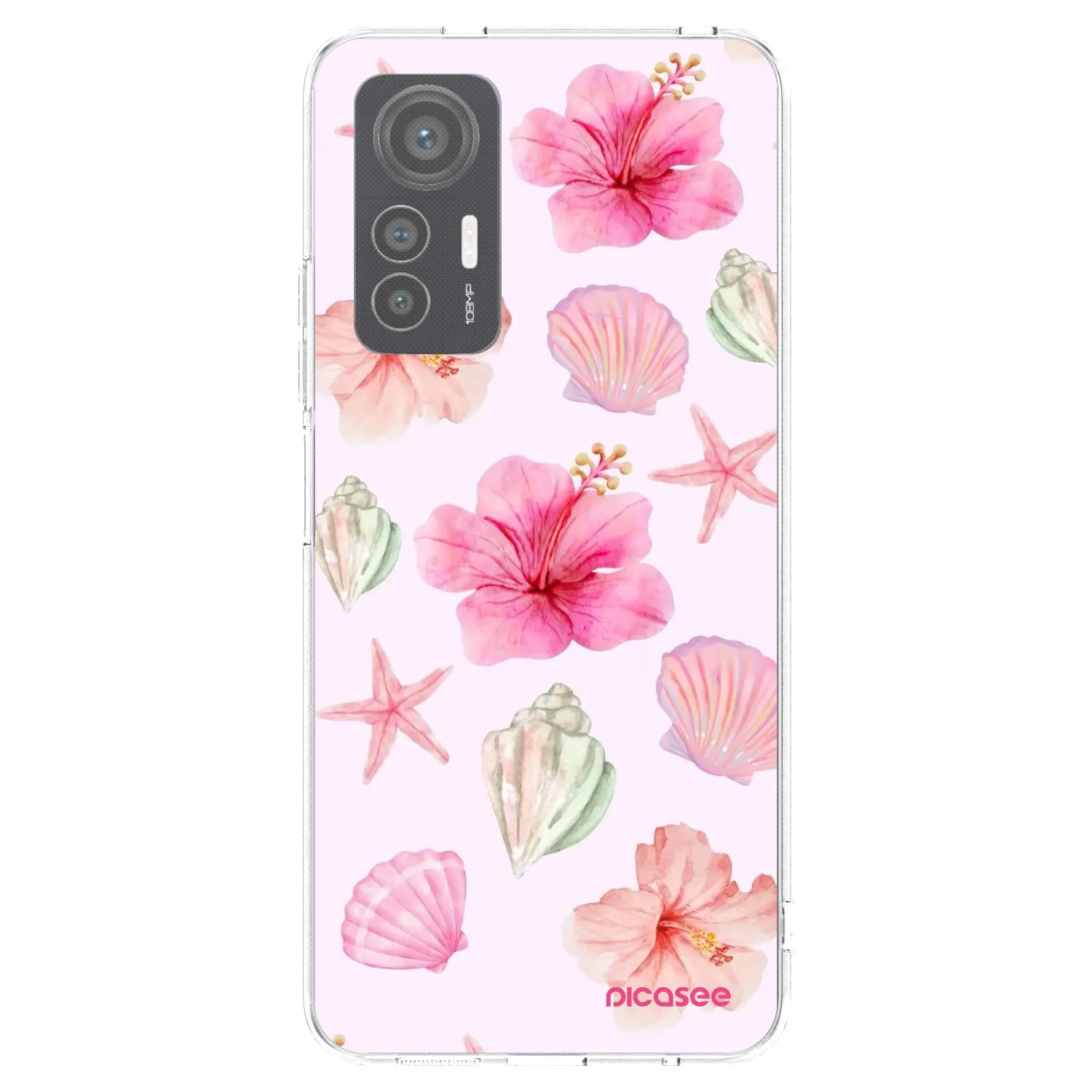 Picasee Xiaomi 12 Lite Hülle - Transparentes Silikon - Blush Lagoon