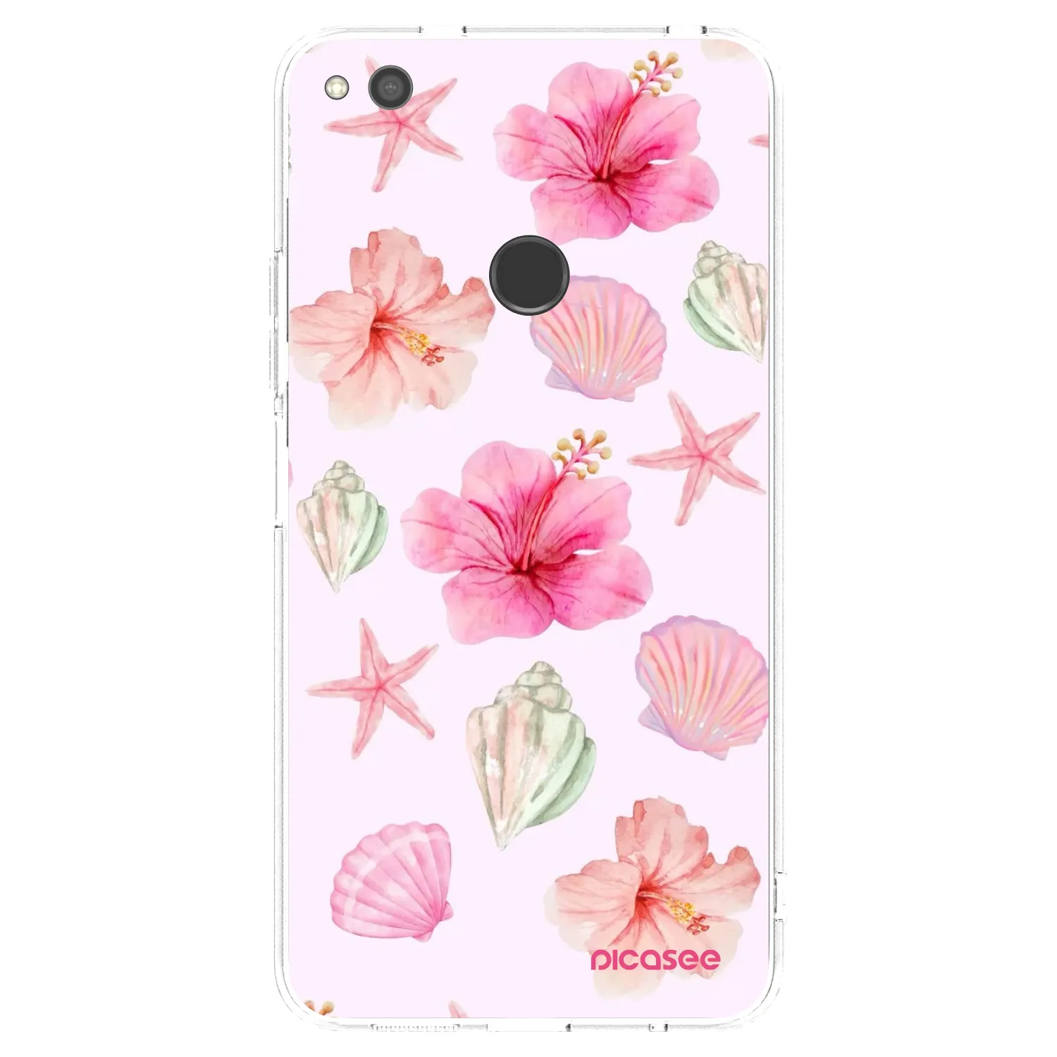 Picasee Huawei P9 Lite 2017 Hülle - Transparentes Silikon - Blush Lagoon