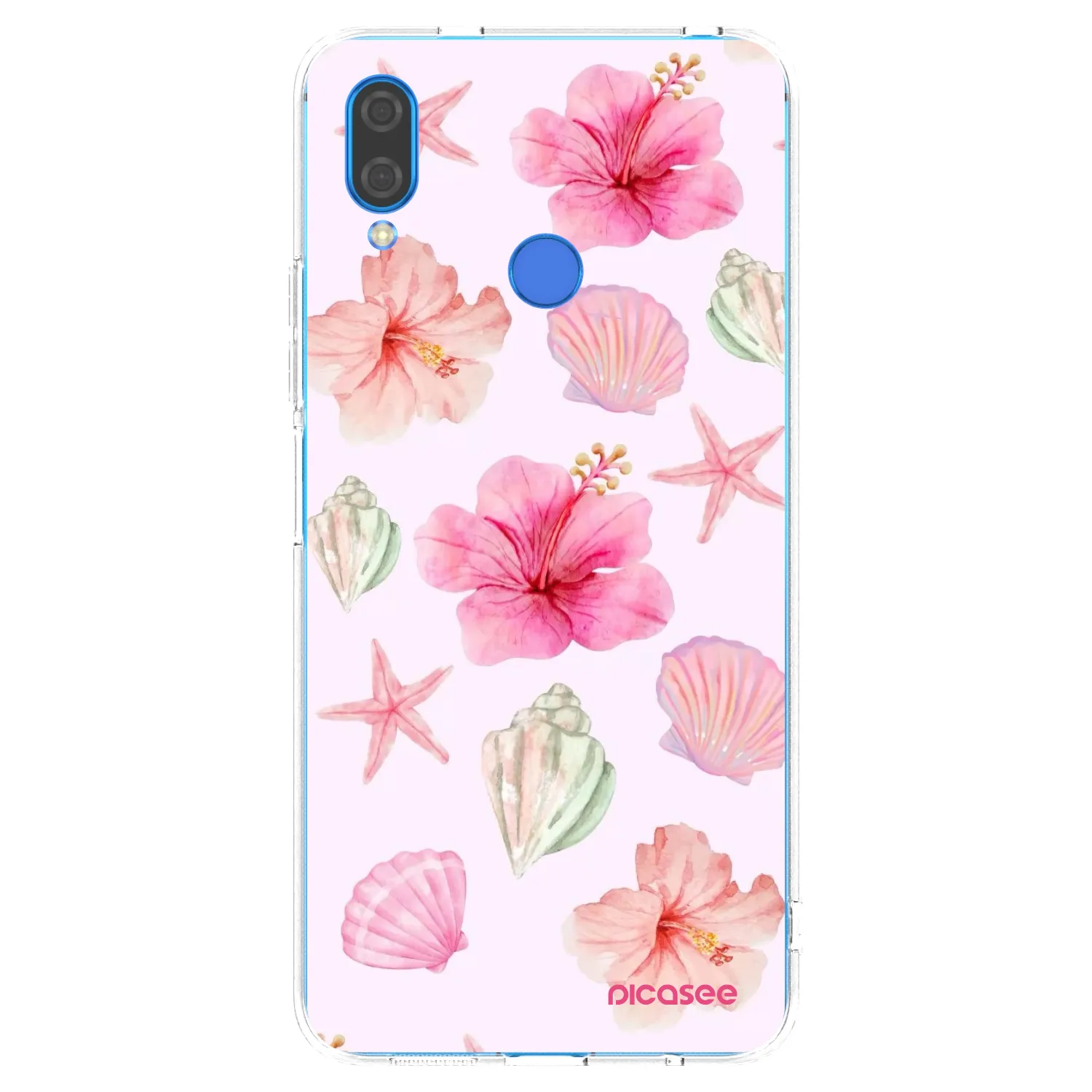Picasee Huawei Nova 3 Hülle - Transparentes Silikon - Blush Lagoon