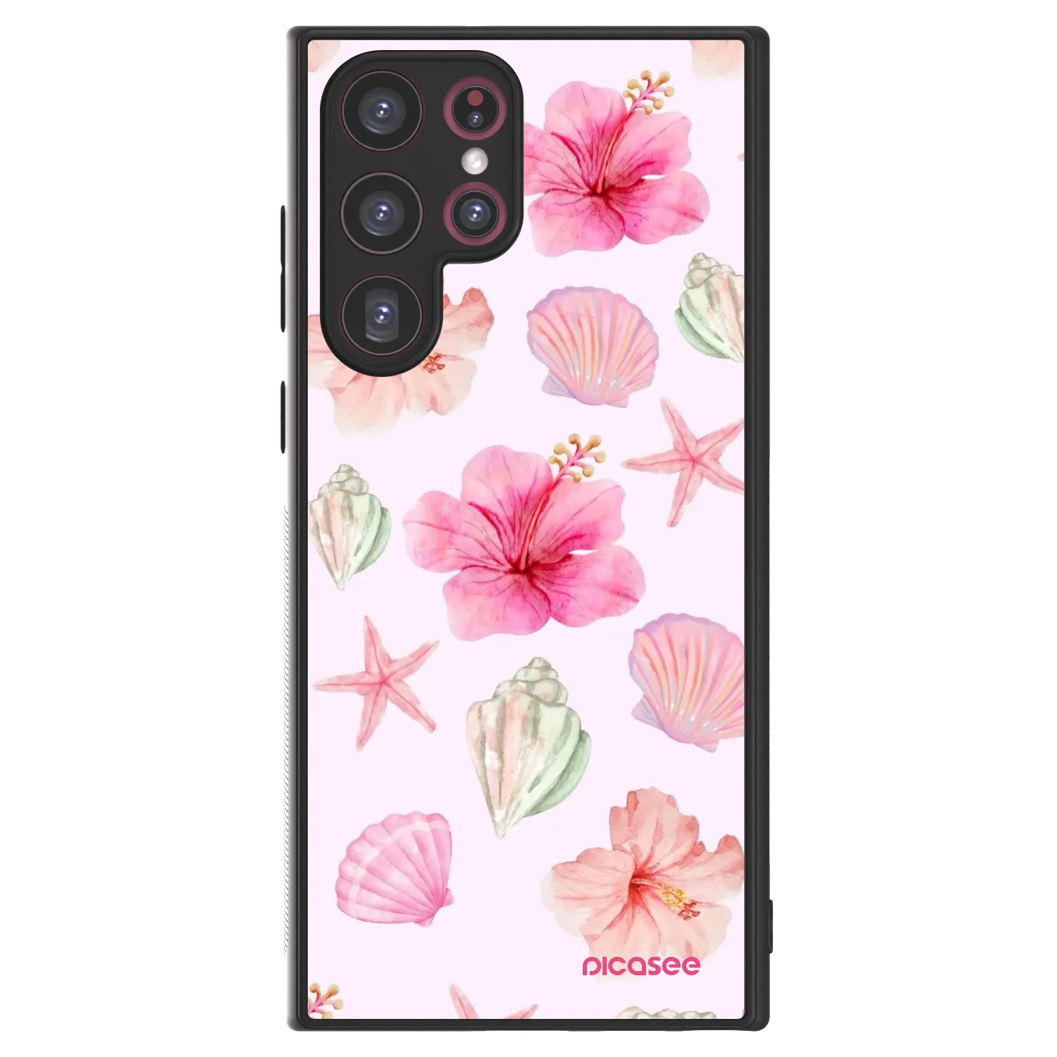 Picasee ULTIMATE CASE PowerShare für Samsung Galaxy S22 Ultra 5G - Blush Lagoon