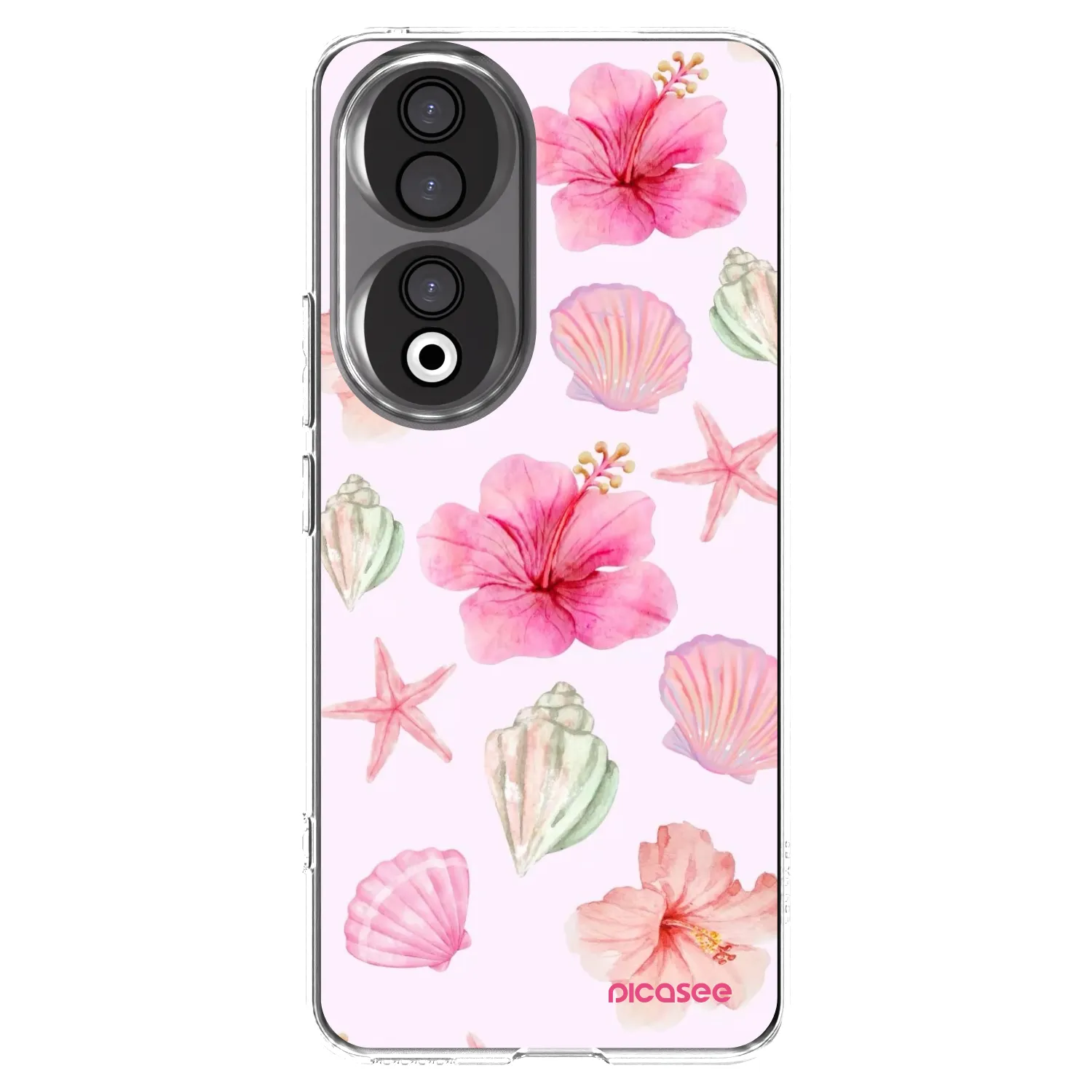 Picasee Honor 90 5G Hülle - Transparentes Silikon - Blush Lagoon