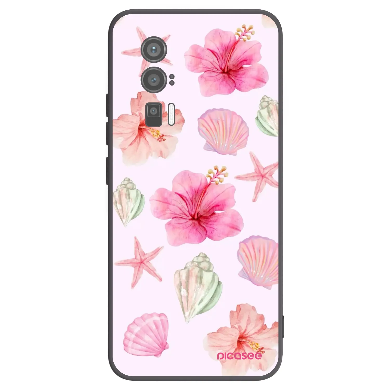 Picasee Xiaomi Poco F5 Pro 5G Hülle - Schwarzes Silikon - Blush Lagoon