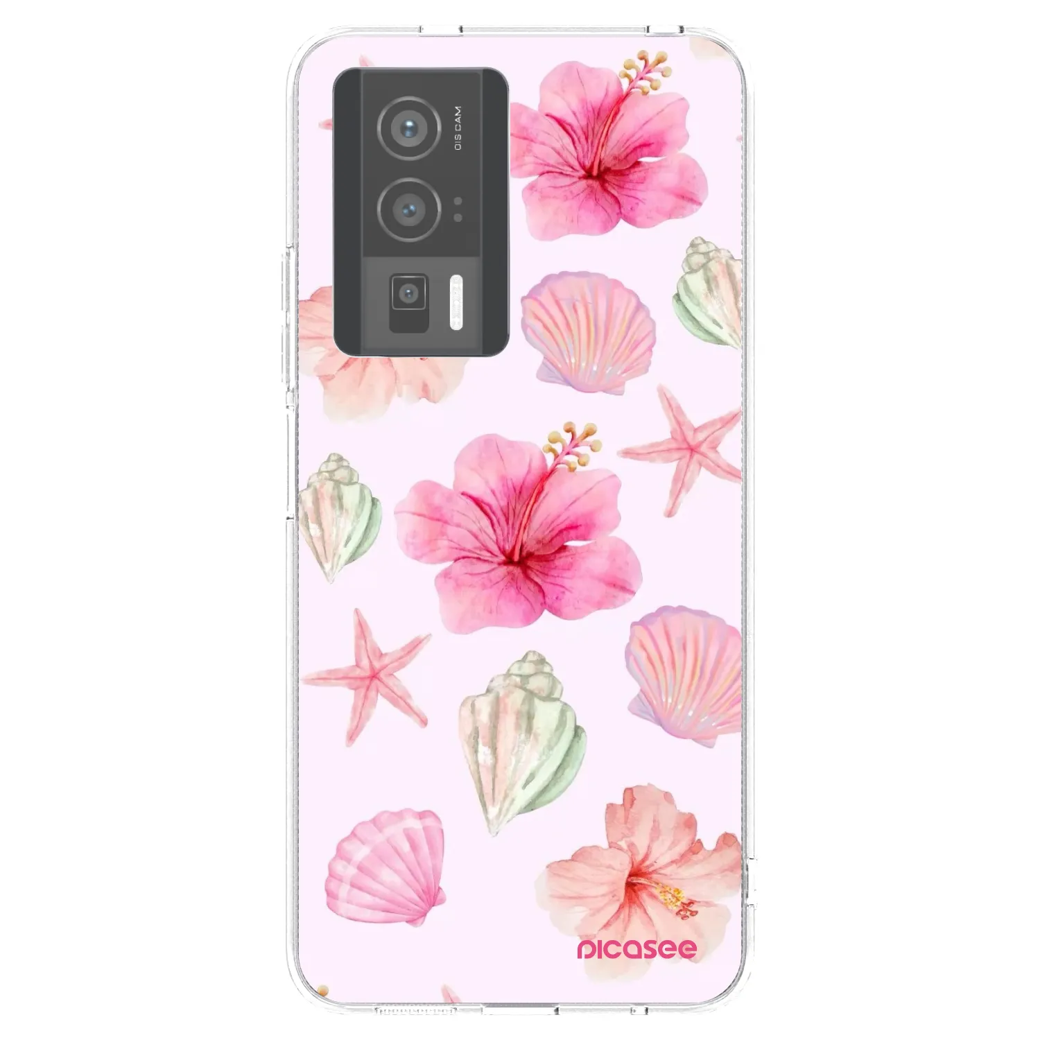 Picasee Xiaomi Poco F5 Pro 5G Hülle - Transparentes Silikon - Blush Lagoon