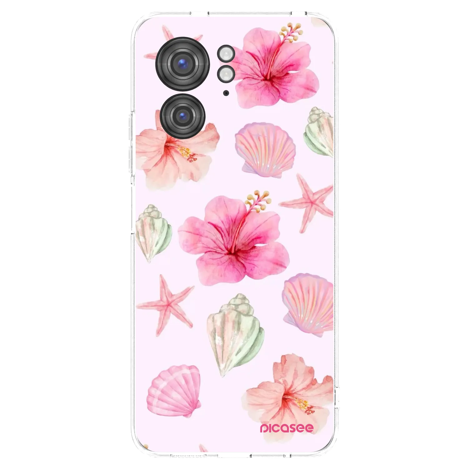 Picasee Motorola Edge 40 Hülle - Transparentes Silikon - Blush Lagoon