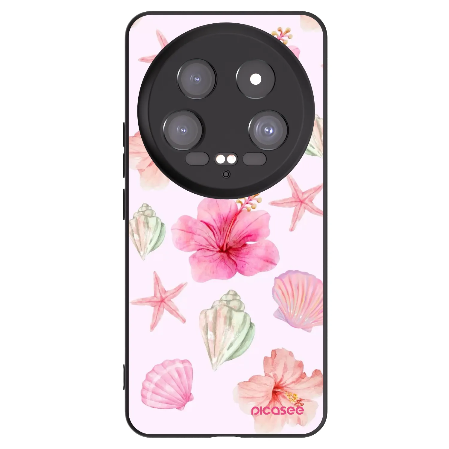 Picasee Xiaomi 14 Ultra Hülle - Schwarzes Silikon - Blush Lagoon