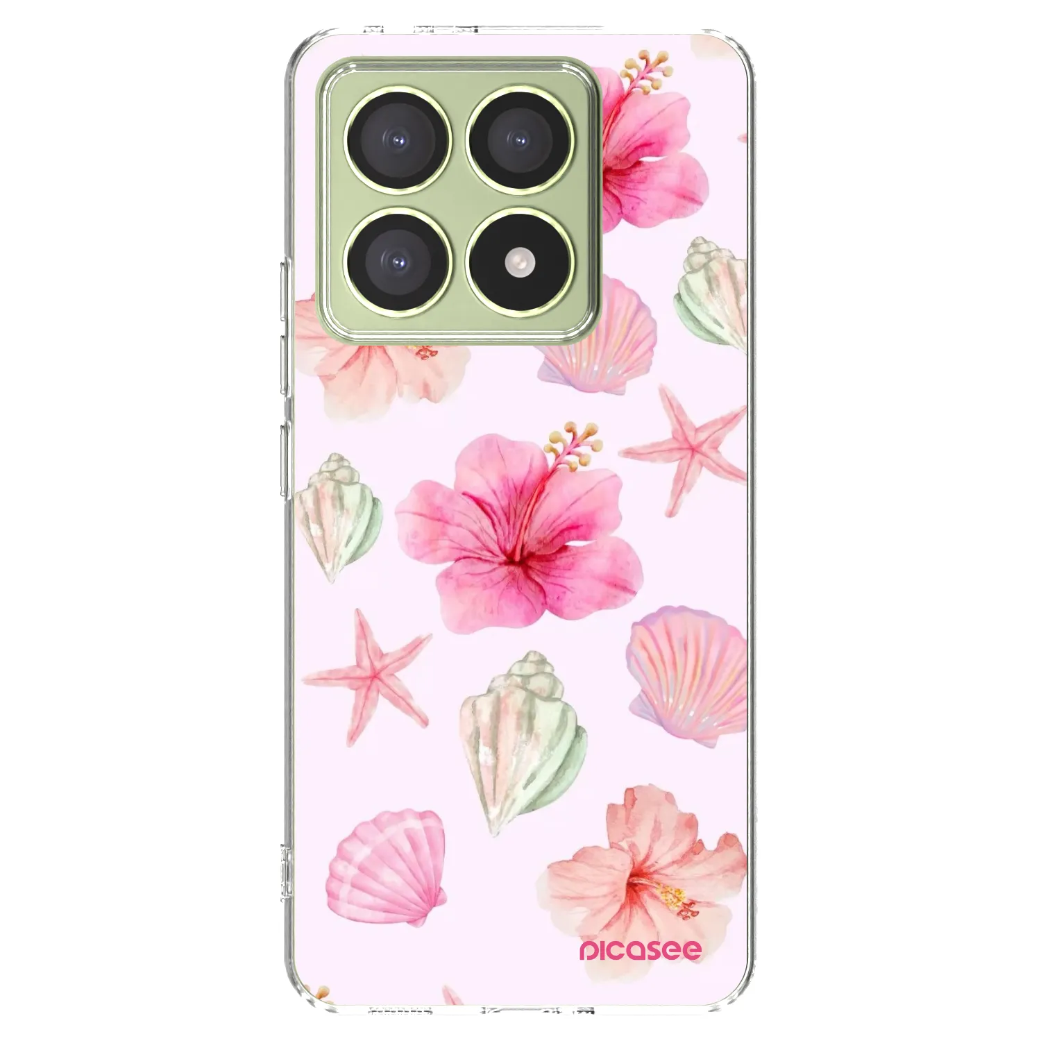Picasee Xiaomi 14T Hülle - Transparentes Silikon - Blush Lagoon