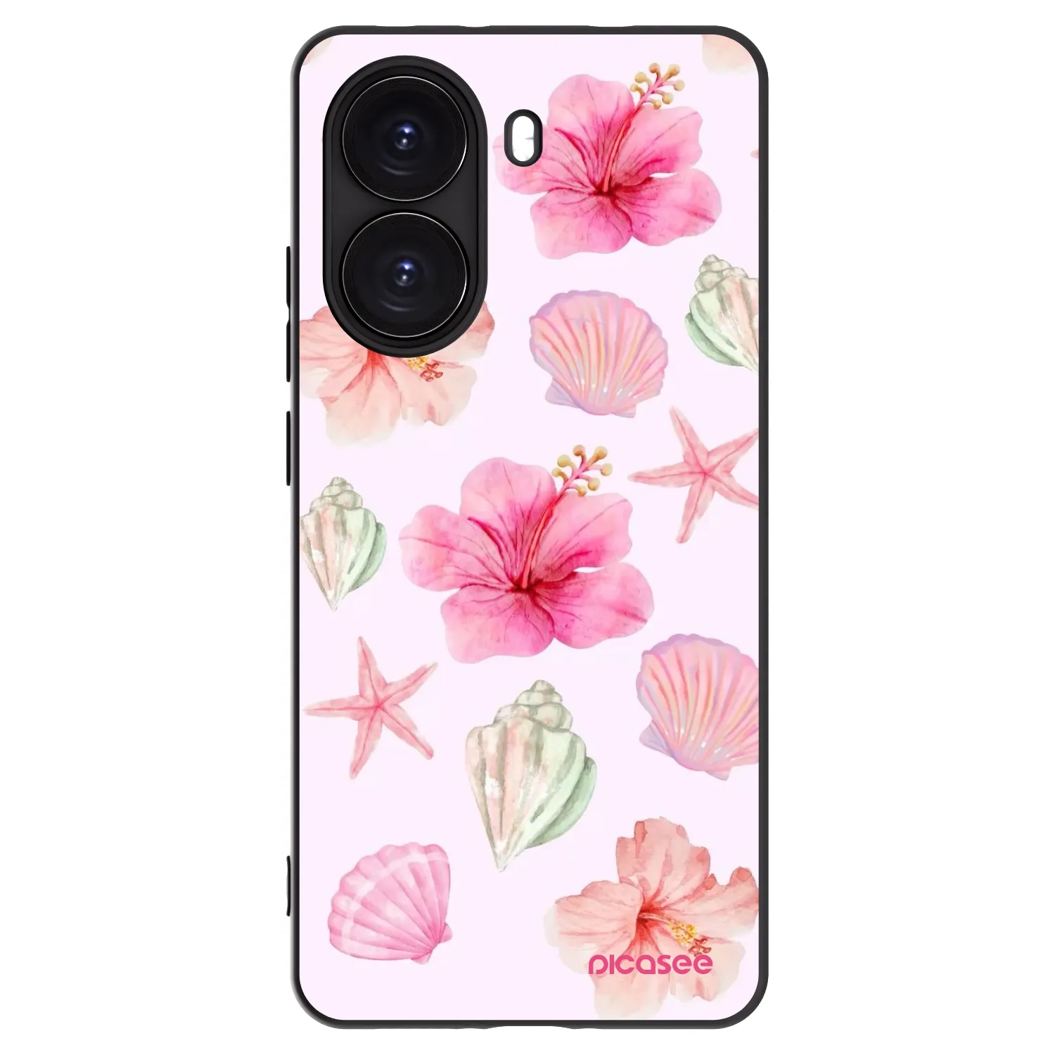 Picasee Xiaomi Poco X7 Pro 5G Hülle - Schwarzes Silikon - Blush Lagoon