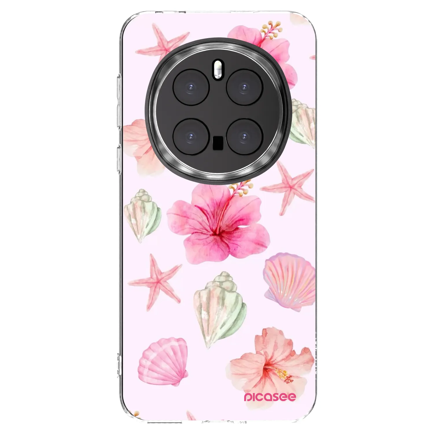 Picasee Honor Magic7 Pro 5G Hülle - Transparentes Silikon - Blush Lagoon