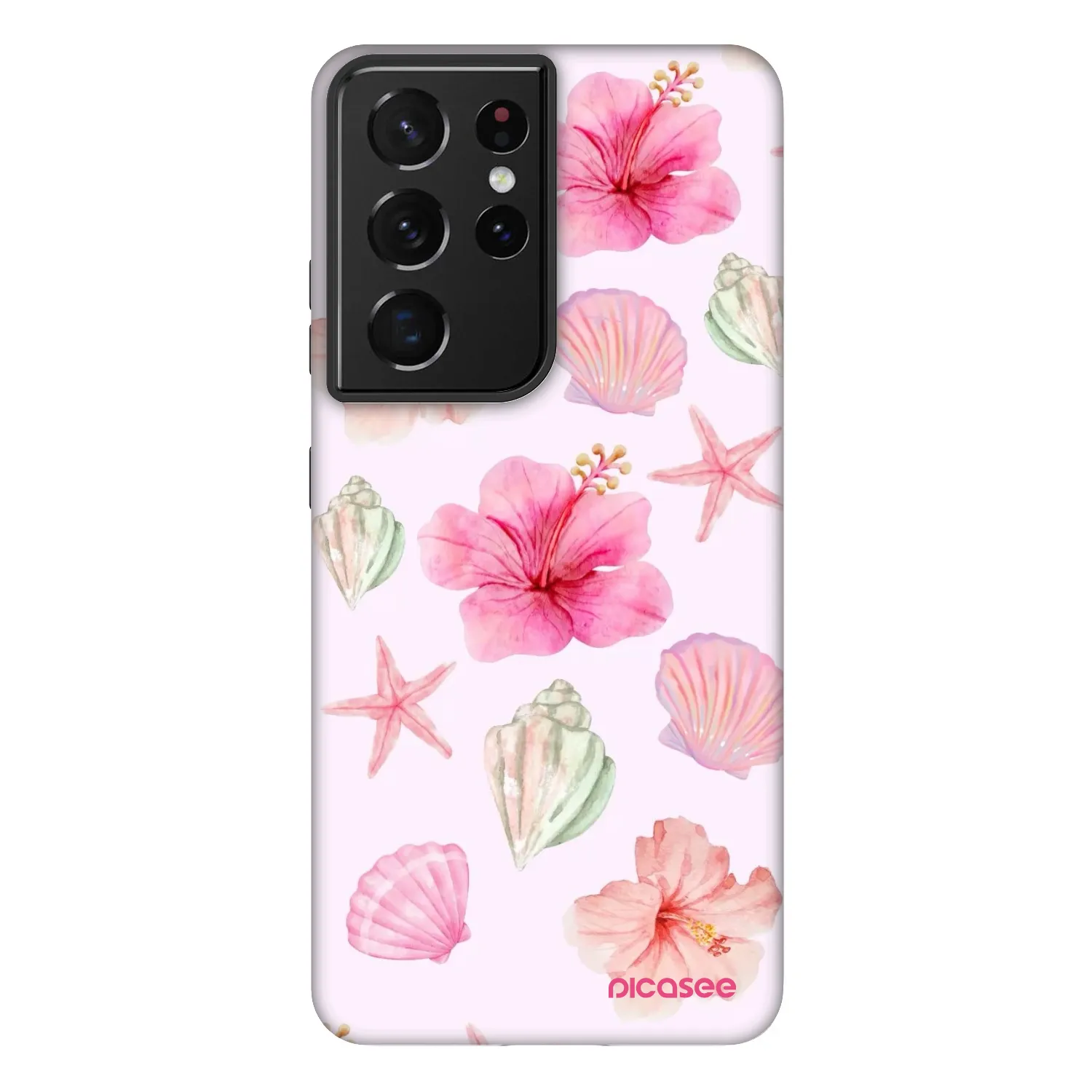 Picasee Fashion Case für Samsung Galaxy S21 Ultra 5G G998B - Blush Lagoon