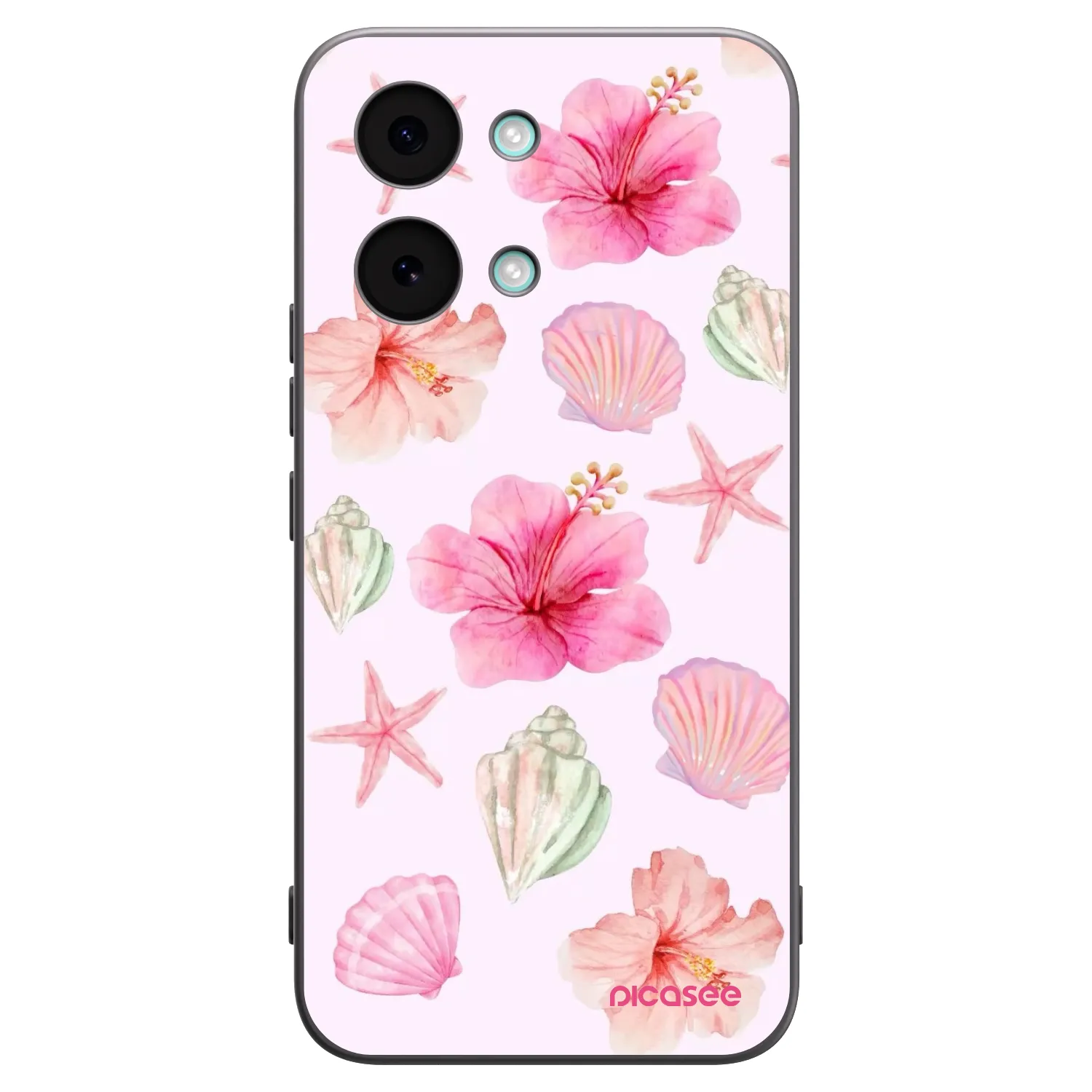 Picasee Xiaomi Poco X8 Pro Max Hülle - Schwarzes Silikon - Blush Lagoon