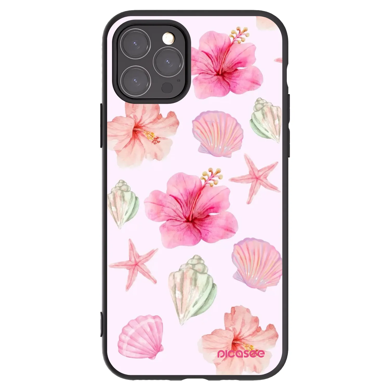 Picasee Apple iPhone 11 Pro Hülle - Schwarzes Silikon - Blush Lagoon