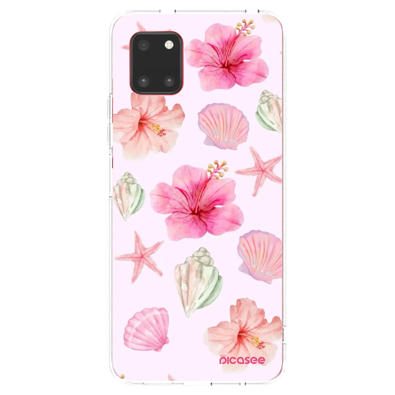 Picasee Samsung Galaxy Note 10 Lite N770F Hülle - Transparentes Silikon - Blush Lagoon