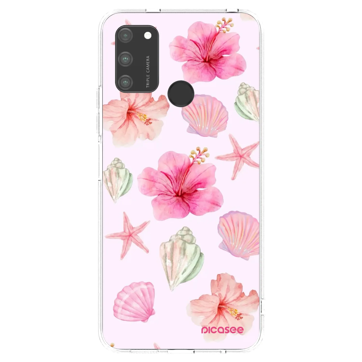 Picasee Honor 9A Hülle - Transparentes Silikon - Blush Lagoon