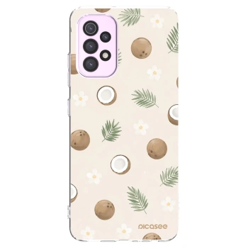 Picasee Samsung Galaxy A32 5G A326B Hülle - Transparentes Silikon - Coconut Breeze