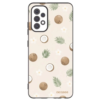 Picasee Samsung Galaxy A32 5G A326B Hülle - Schwarzes Silikon - Coconut Breeze