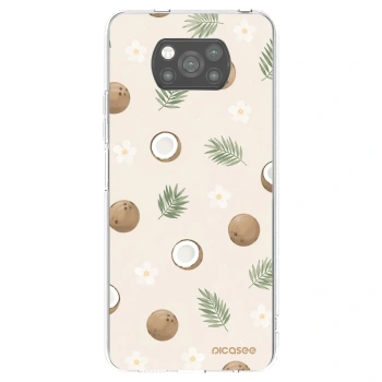 Picasee Xiaomi Poco X3 Pro Hülle - Schwarzes Silikon - Coconut Breeze