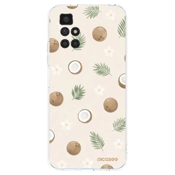 Picasee Xiaomi Redmi 10 Hülle - Transparentes Silikon - Coconut Breeze