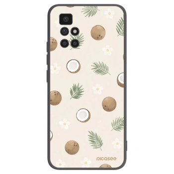 Picasee Xiaomi Redmi 10 Hülle - Schwarzes Silikon - Coconut Breeze