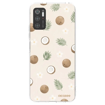 Picasee Xiaomi Poco M3 Pro 5G Hülle - Transparentes Silikon - Coconut Breeze