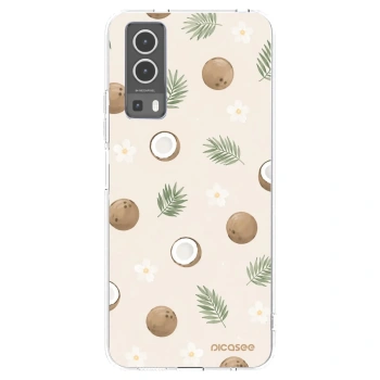 Picasee Vivo Y72 5G Hülle - Transparentes Silikon - Coconut Breeze