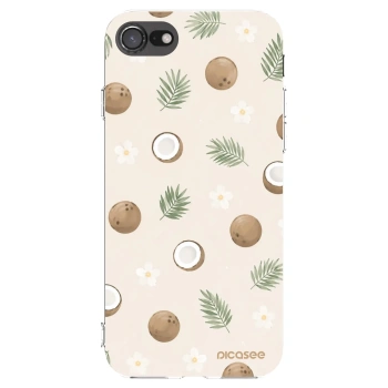Picasee Apple iPhone SE 2022 Hülle - Transparentes Silikon - Coconut Breeze