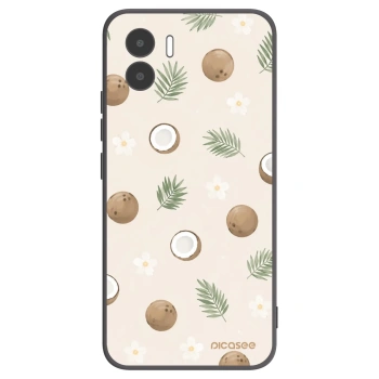 Picasee Xiaomi Redmi A1 Hülle - Schwarzes Silikon - Coconut Breeze