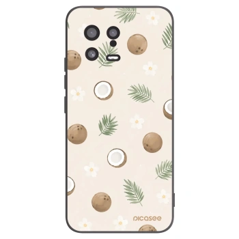 Picasee Xiaomi 13 Hülle - Schwarzes Silikon - Coconut Breeze