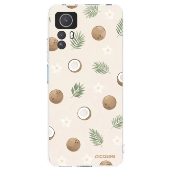 Picasee Xiaomi Redmi Note 12S Hülle - Transparentes Silikon - Coconut Breeze