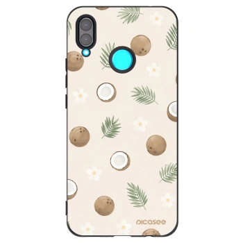 Picasee Huawei Nova 3 Hülle - Schwarzes Silikon - Coconut Breeze