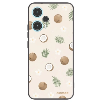 Picasee Xiaomi Poco F5 Hülle - Schwarzes Silikon - Coconut Breeze
