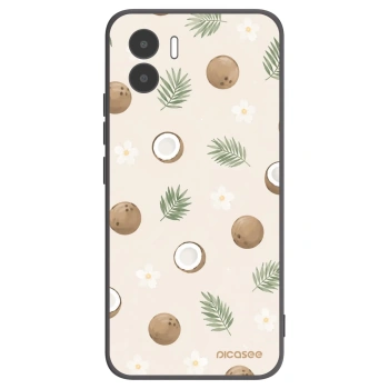Picasee Xiaomi Redmi A2 Hülle - Schwarzes Silikon - Coconut Breeze
