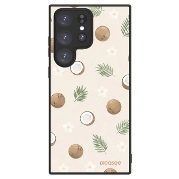 Picasee ULTIMATE CASE PowerShare für Samsung Galaxy S23 Ultra 5G - Coconut Breeze