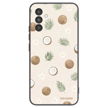 Picasee Samsung Galaxy A04s A047F Hülle - Schwarzes Silikon - Coconut Breeze