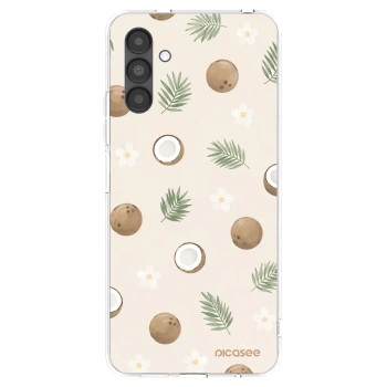 Picasee Samsung Galaxy A04s A047F Hülle - Transparentes Silikon - Coconut Breeze