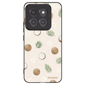 Picasee Xiaomi 14 Pro Hülle - Schwarzes Silikon - Coconut Breeze