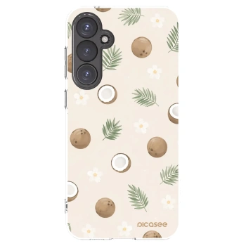 Picasee Samsung Galaxy S23 FE S711B Hülle - Transparentes Silikon - Coconut Breeze