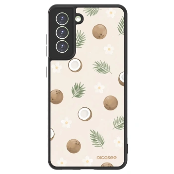 Picasee ULTIMATE CASE PowerShare für Samsung Galaxy S21 FE 5G - Coconut Breeze