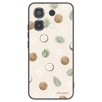 Picasee Xiaomi Poco X6 Hülle - Schwarzes Silikon - Coconut Breeze
